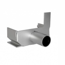 Alu Side Drain | Eindstuk links incl. afvoer | Grey