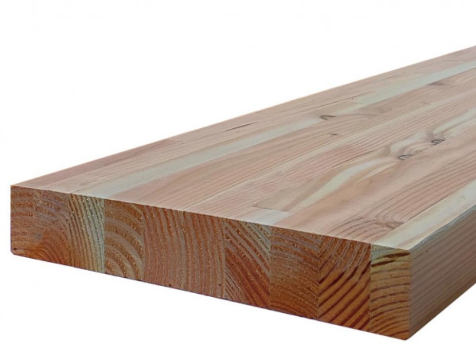 Balk gelamineerd douglas | 6.5x37x600cm | Gedroogd en geschaafd