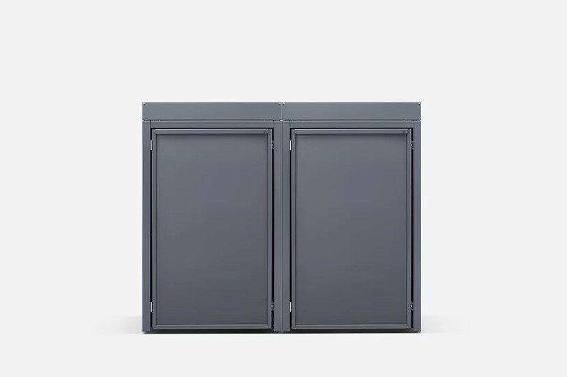 Kliko-ombouw met bloembak | Staal