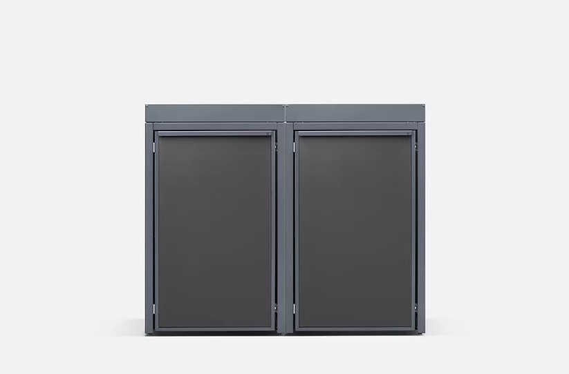 Kliko-ombouw met bloembak | Rock