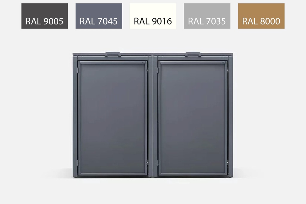 Kliko-ombouw met deksel | Volledige kleur