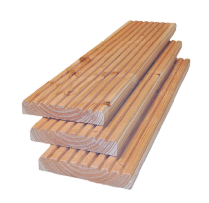 Douglas vlonderplank | 2.5x14.0cm | gedroogd en geschaafd