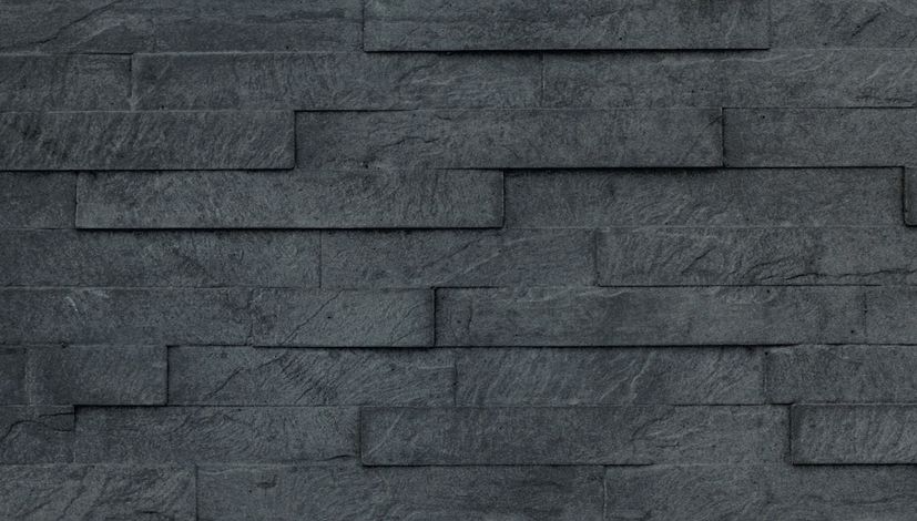 Deluxe onderplaat leisteenmotief | 184x4.8x36cm