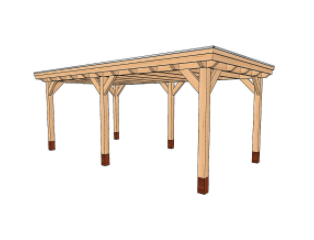 LuxeLine veranda 700cm breed