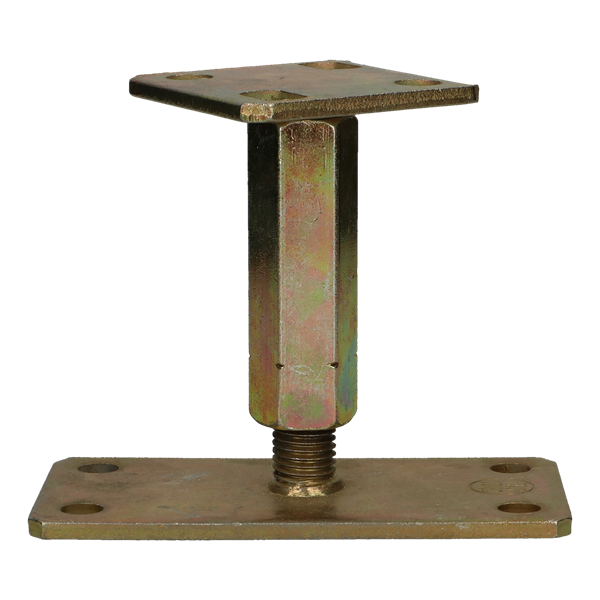 Anker paaldrager verstelbaar | 80x160cm | Zink geel