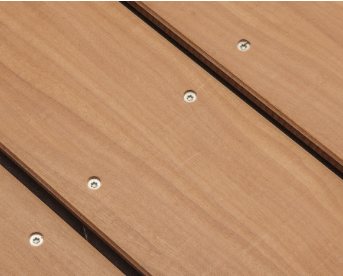 Afri-Kulu vlonderplank 2.5x14.5cm | glad + ribbel en geschaafd