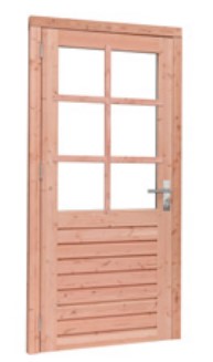 Douglas |  enkele deur | 6-ruits | prestige