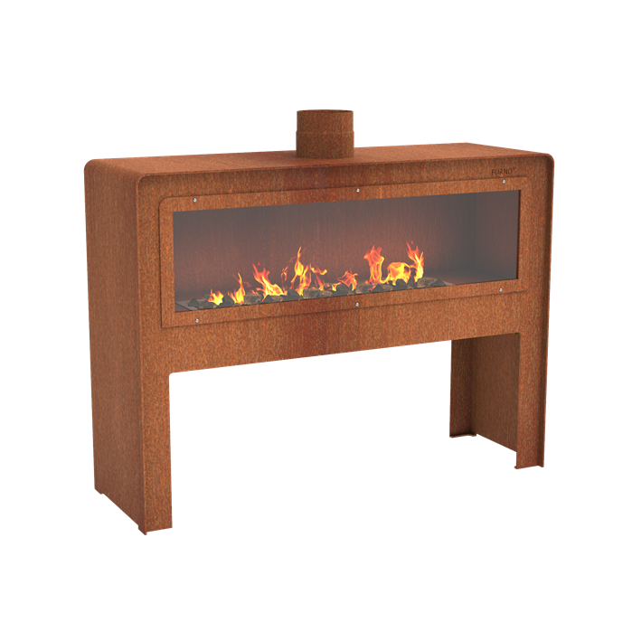 Forno Gashaard | 1190x400x900mm | Corten