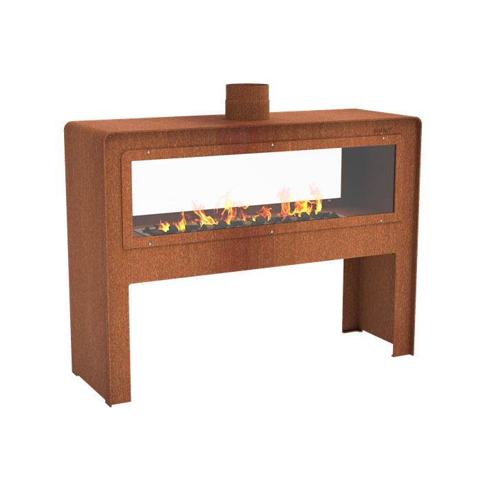Forno Gashaard | 1190x400x900mm | Corten