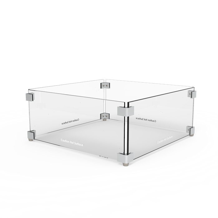 Forno glazen ombouw voor brander