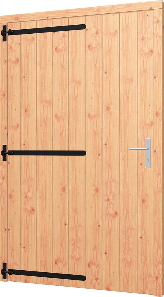 Opgeklampte enkele deur XL | onbehandeld douglas
