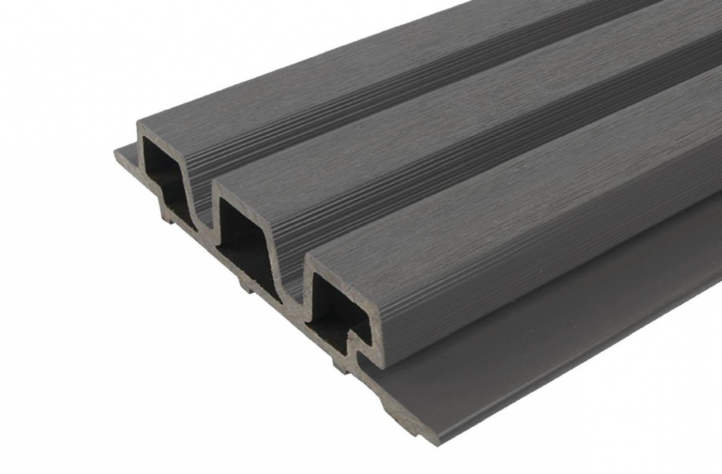 WEO35 Gevelbelkeding | Composiet | Dark Grey | 3.3x17x300cm