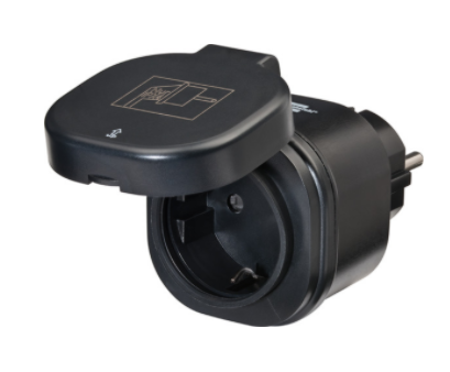 [663453] brennenstuhl® Connect WiFi-stekkerdoos WA 3000 XS02 zwart IP44