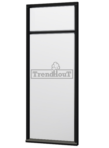 [TH. 52.1926] Steel Look raam | gelaagd dubbel glas | incl. bevestigingsmaterialen