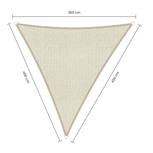 Schaduwdoek Langhoek Waterdoorlatend