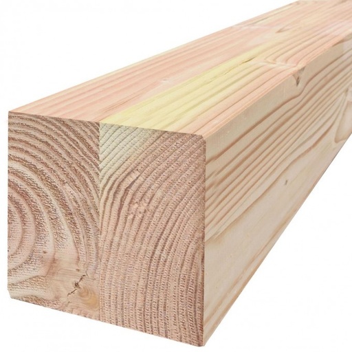 Paal gelamineerd douglas | 14.5x14.5cm | Gedroogd en geschaafd