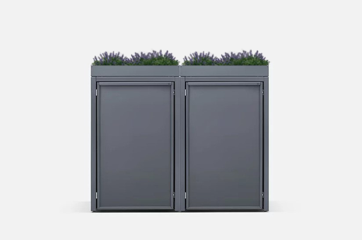 Kliko-ombouw met bloembak | Staal