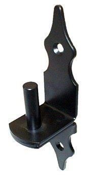 [DU-048 806263] Plaatduim "Rustica" ø 16x45 Znzwart (45/5)